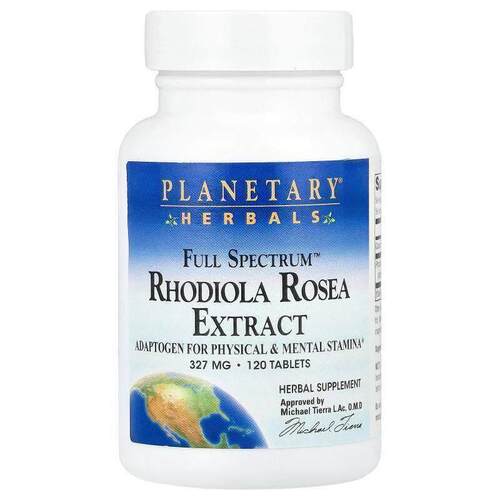 Planetary Herbals,Full Spectrum™ Rhodiola Rosea Extract, 655