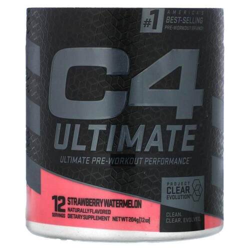 Cellucor,C4 Ultimate锻炼前配方草莓西瓜204克