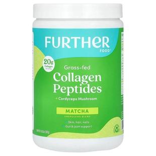 Further Food,Grass-Fed Collagen Peptides + Cordyceps Mushroo