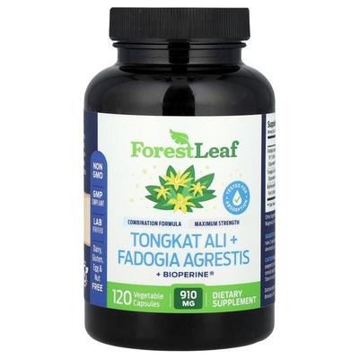 Forest Leaf,东革阿里 + Fadogia Agrestis + BioPerine®，120 粒