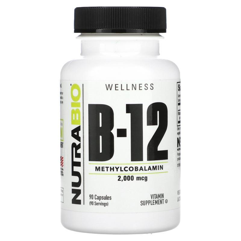 Nutrabio Labs,维生素B12，2000mg90粒
