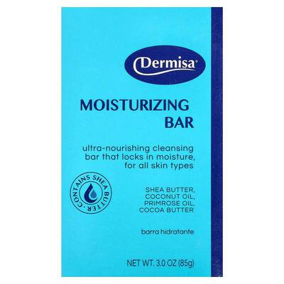 Dermisa,Moisturizing Bar Soap, For All Skin Types, 3 oz (85