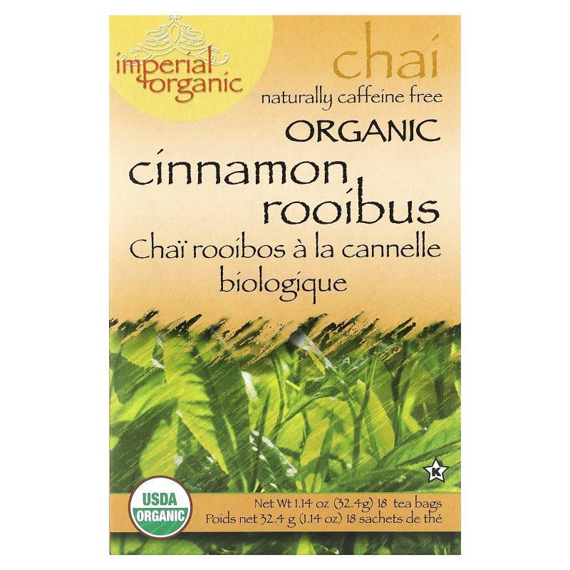 安可李氏茶,帝国有机，肉桂博士茶，不含咖啡因，18个茶包，1.143