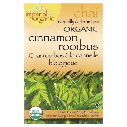 安可李氏茶,帝国有机，肉桂博士茶，不含咖啡因，18个茶包，1.143