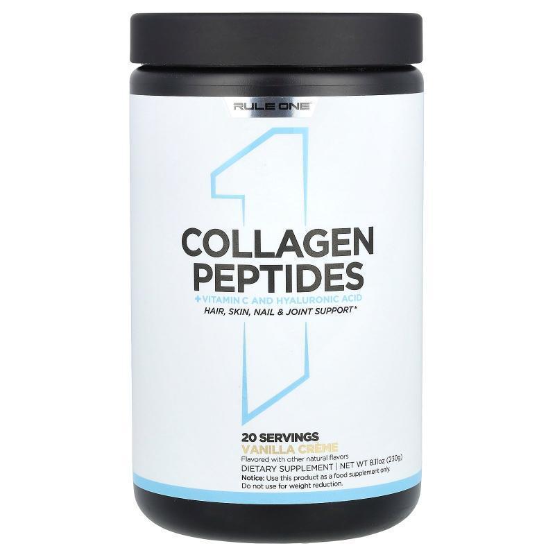 Rule One Proteins,Collagen Peptides + Vitamin C and Hyaluron