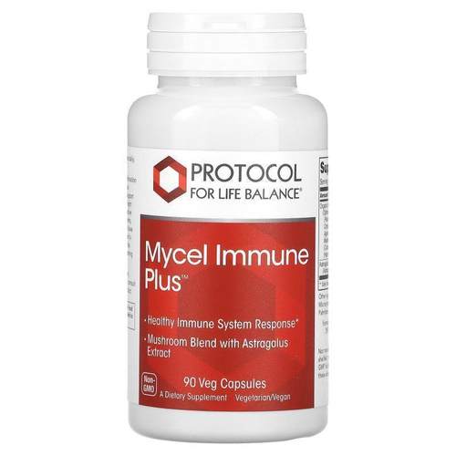 Protocol for Life Balance,Mycel Immune Plus，90 粒素食胶囊