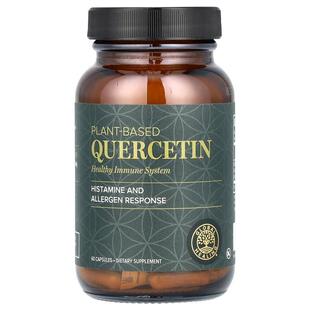 Global Healing,Plant-Based Quercetin, 60 Capsules
