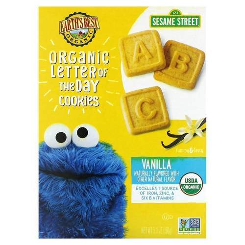 Earth's Best,Organic Cruchin' Grahams, For Ages 2+