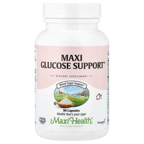 Maxi Health,Maxi Glucose Support™, 90 Capsules