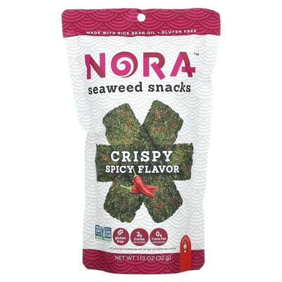 Nora Snacks,脆辣海苔，1.13 盎司（32 克）