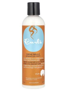 Curls,卷发造型乳，焦糖奶油，8 液量盎司（240 毫升）