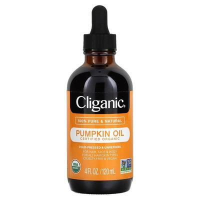 Cliganic,Organic Pumpkin Oil, 4 fl oz (120 ml)