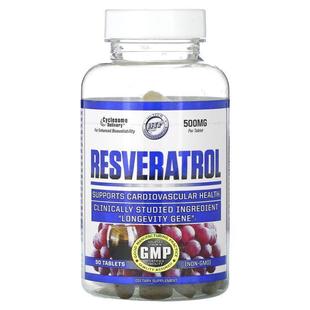 Hi Tech Pharmaceuticals,Resveratrol, 500 mg, 90 Tablets