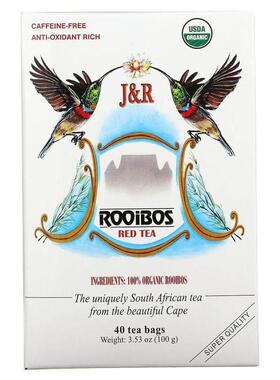 J&amp;R Port Trading,全博士茶，无咖啡萃取，40 茶袋，3.53