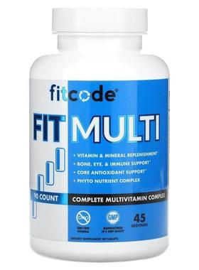FITCODE,Fit Multi, Complete Multivitamin Complex,