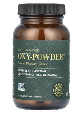 Global Healing,Oxy-Powder, Natural Digestive Cleanse, 60 Cap