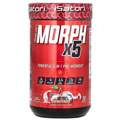 Isatori,Morph x5 Pre-Workout, Cherry Frost, 15 oz (426 g)