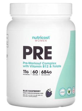 Nutricost,Women, Pre-Workout Complex with Vitamin B12 &a
