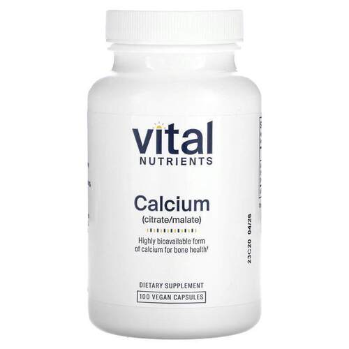 Vital Nutrients钙柠檬酸盐/苹果酸盐