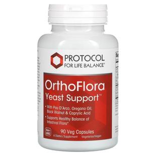 Balance Life OrthoFlora 酵母帮助 粒素食胶囊 Protocol for