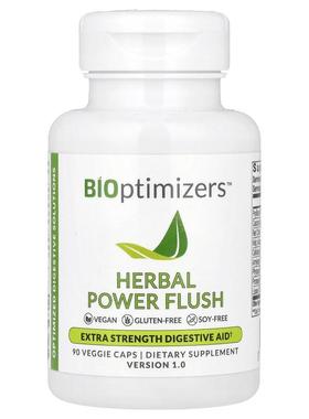 BIOptimizers,Herbal Power Flush，90 粒素食胶囊
