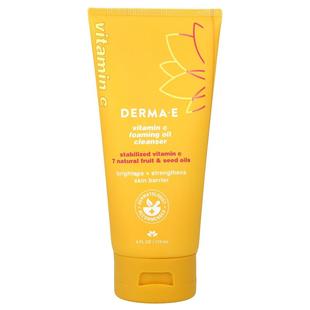 DERMA E,Vitamin C Foaming Oil Cleanser, 6 fl oz (175 ml)