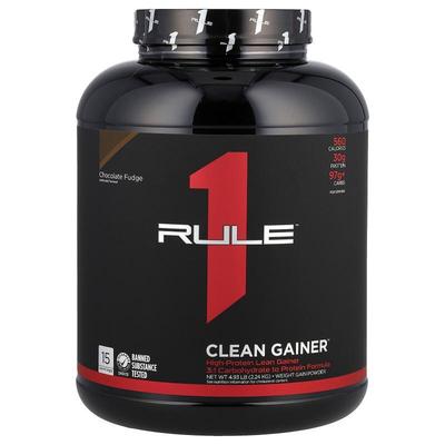 Rule One Proteins,Clean Gainer™, Chocolate Fudge, 4.93 lb (2