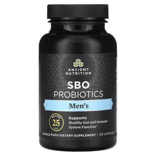 Dr. Axe / Ancient Nutrition,男性 SBO 益生菌，250 亿 CFU，30