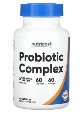 Nutricost,Probiotic Complex10 Billion CFU, 60 Capsules