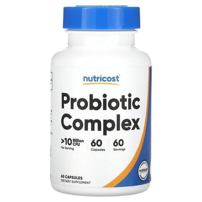 Nutricost,Probiotic Complex10 Billion CFU, 60 Capsules