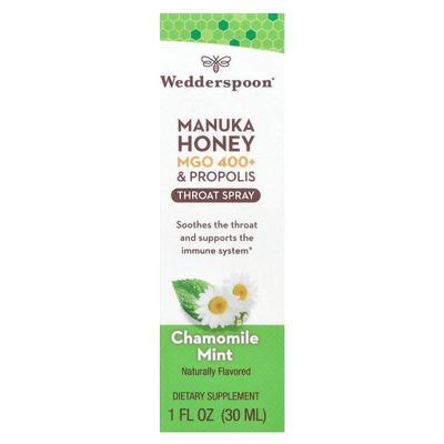 Wedderspoon,Manuka Honey,  &amp;amp;amp; Propolis, Throa