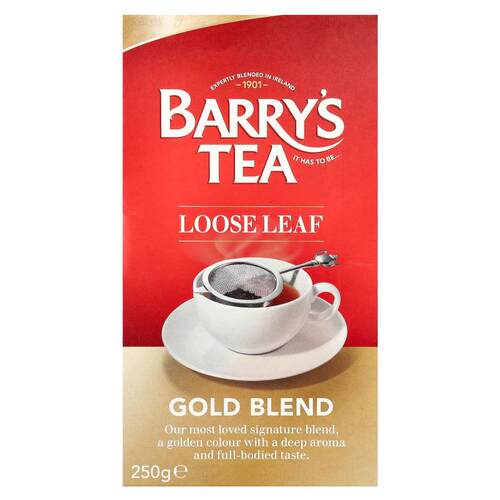 Barry's Tea/贝瑞散叶Gold Blend红茶晨起聚会舒心时分轻盈相伴