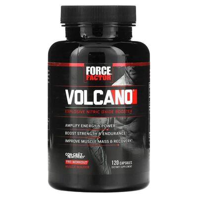 Force Factor,Volcano 爆炸性一氧化氮胶囊，120 粒装
