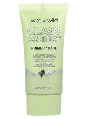 wet n wild,Glass Correct Primer, Green, 0.91 fl oz (27 ml)