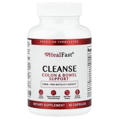 Healfast,Cleanse, Colon & Bowel Support, 60 Capsules