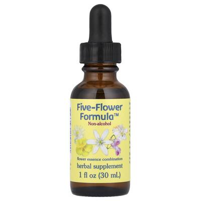 Flower Essence Services,五花配方，花卉精华组合，无乙醇，1 液