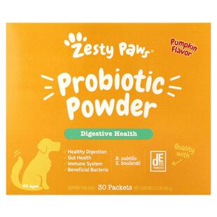 狗狗專用 Zesty 益生菌粉 包 南瓜味 Paws 所有年齡段