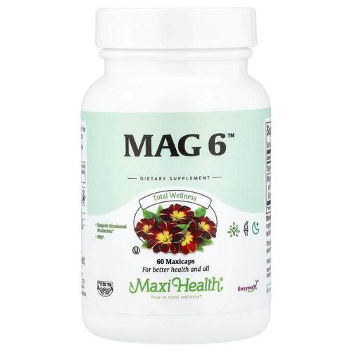 Maxi Health,Mag 6™, 60 Maxicaps