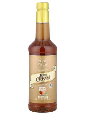 ChocZero,Premium Syrup, Irish Cream, 25.4 fl oz (750 ml)
