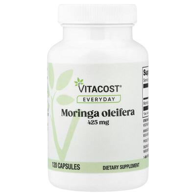 Vitacost,Everyday, Moringa Oleifera, 425 mg, 120 Capsules