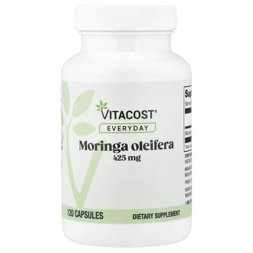 Vitacost,Everyday, Moringa Oleifera, 425 mg, 120 Capsules