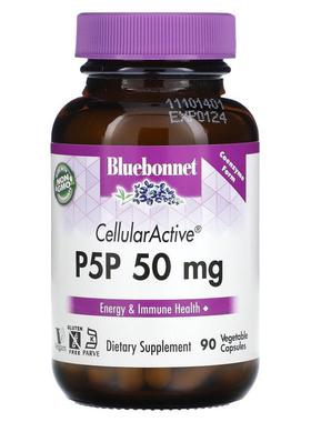 Bluebonnet Nutrition,CellularActive P-5-P，50 毫克，90 粒素