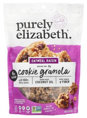 Purely Elizabeth,Cookie Granola, Oatmeal Raisin, 11 oz (312