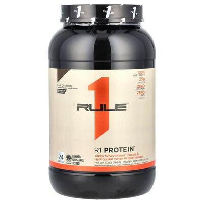 Rule One Proteins,R1 Protein Powder Drink Mix, Dark Chocolat