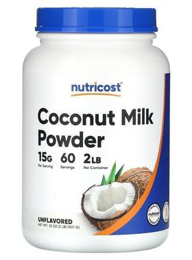Nutricost,Coconut Milk Powder, Unflavored, 32 oz (907 g)