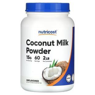 Nutricost,Coconut Milk Powder, Unflavored, 32 oz (907 g)