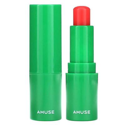 Amuse,Vegan Green Lip Balm, 02 Rose, 0.12 oz (3.5 g)
