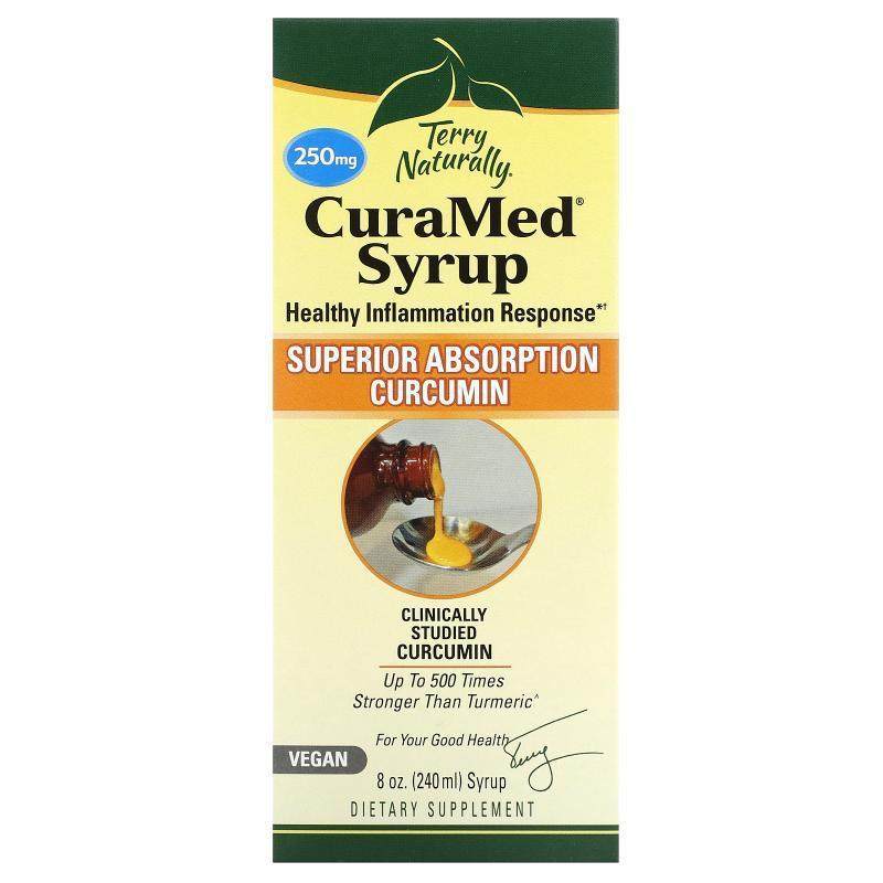 Terry Naturally,CuraMed Syrup, Superior Absorption Curcumin,