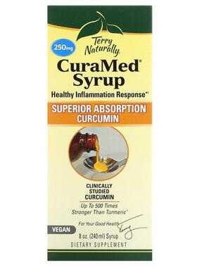 Terry Naturally,CuraMed Syrup, Superior Absorption Curcumin,