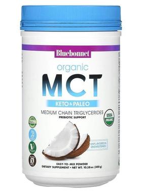 Bluebonnet Nutrition,Organic MCT Powder, Unflavored, 10.58 o